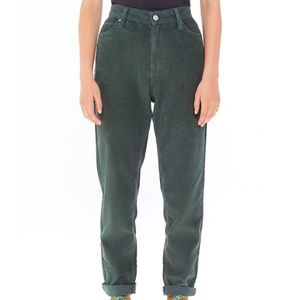 BDG Corduroy High-Rise Mom Pant Olive 28